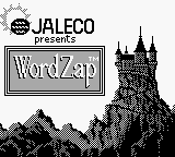 WordZap (USA) Title Screen